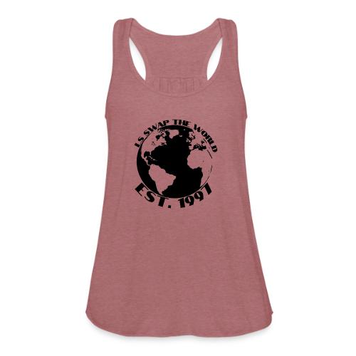 LS SWAP THE WORLD Est. 1997 - Women's Flowy Tank Top by Bella