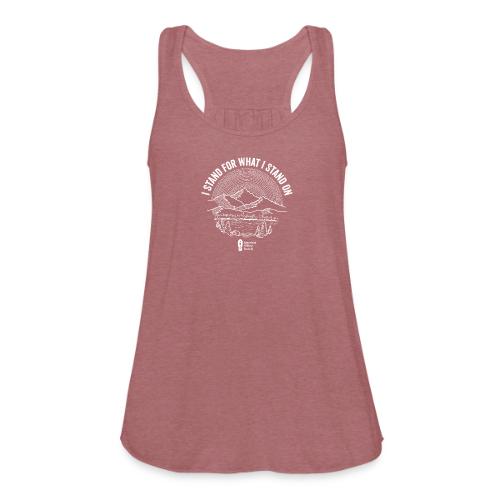 I Stand for What I Stand On - Women's Flowy Tank Top by Bella