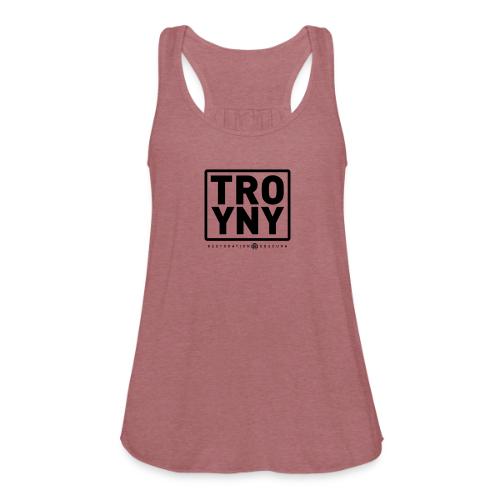 TROY NY Cube - Women's Flowy Tank Top by Bella