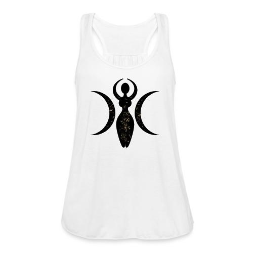 Triple Moon Goddess - Women's Flowy Tank Top by Bella