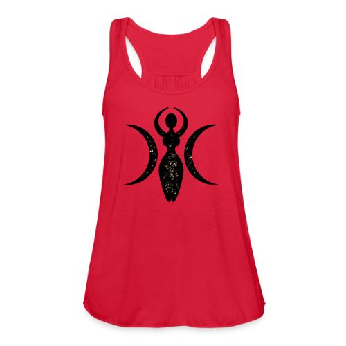 Triple Moon Goddess - Women's Flowy Tank Top by Bella
