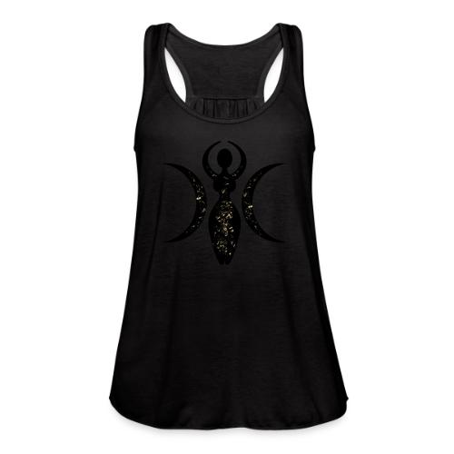 Triple Moon Goddess - Women's Flowy Tank Top by Bella