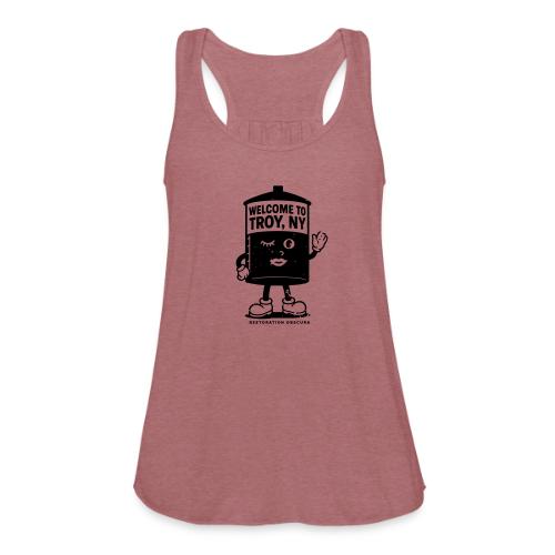 RO Welcome to Troy Winking Fuel Tank - Women's Flowy Tank Top by Bella