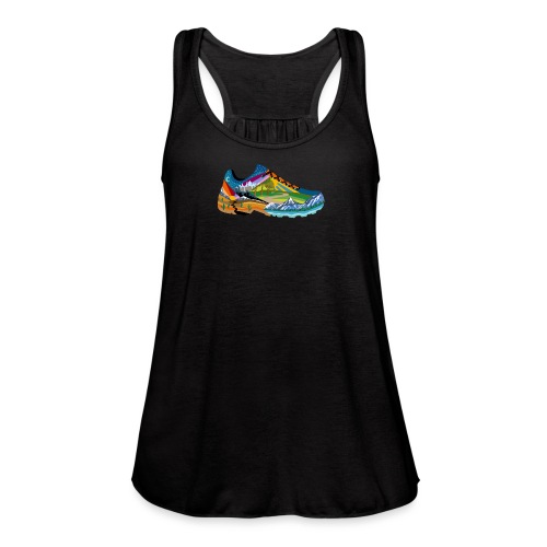 American Hiking x Abstract Hikes Apparel - Women's Flowy Tank Top by Bella