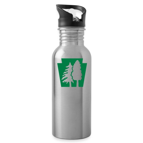 PA Keystone w/trees - Water Bottle