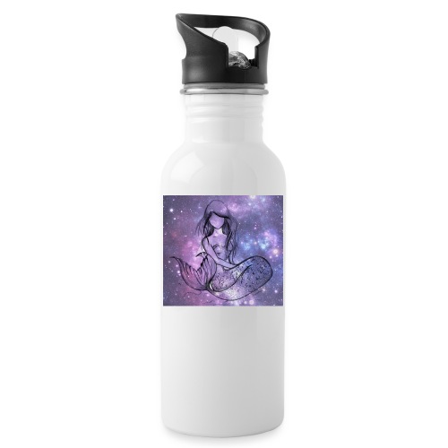 Galaxy Mermaid - 20 oz Water Bottle