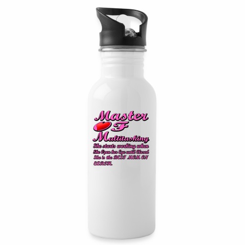 MOM Master of Multitasking T-shirt - 20 oz Water Bottle