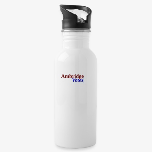 Ambridge Votes - 20 oz Water Bottle