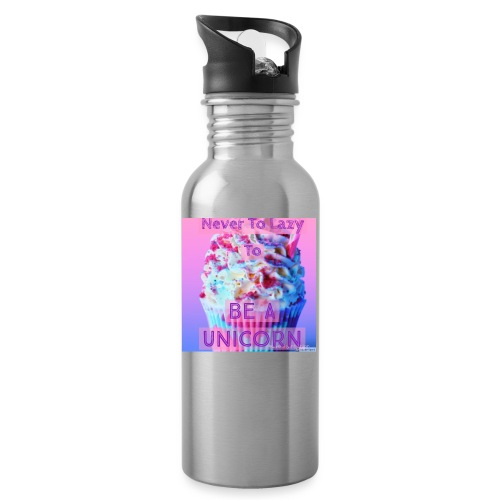 Never To Lazy To Be A Unicorn - 20 oz Water Bottle