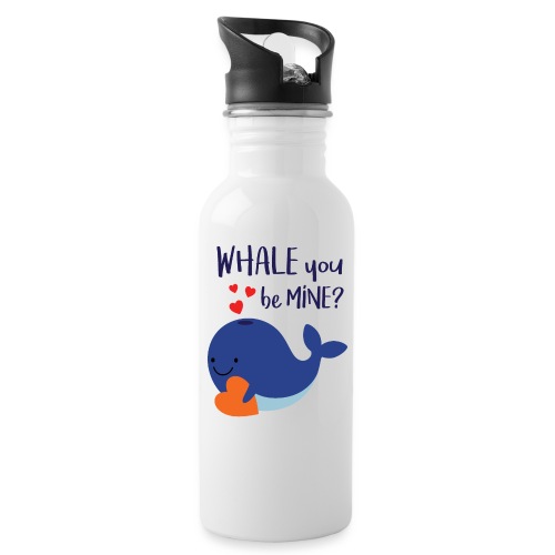 Whale You Be Mine - 20 oz Water Bottle