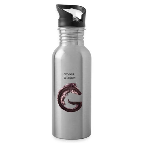 Georgia gator - 20 oz Water Bottle
