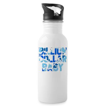 Billion Dollar Baby Blueberry Camo - 20 oz Water Bottle - white - Right