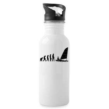 Sailing sailinger EVOLUTION sailing Sail boats - 20 oz Water Bottle - white - Right
