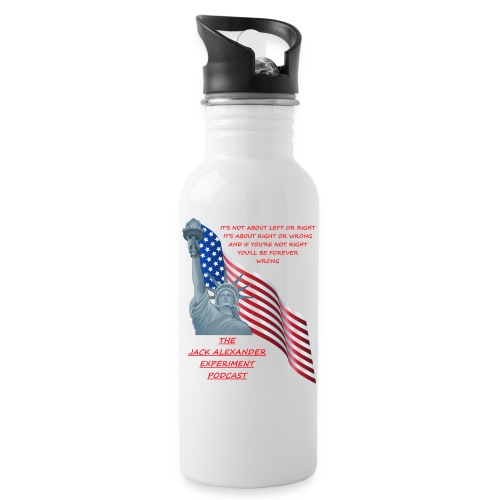 Liberty right wrong - Water Bottle