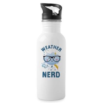 Meteorologist Weather Forecast - 20 oz Water Bottle - white - Right