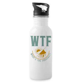Meteorologist Weather Forecast - 20 oz Water Bottle - white - Right