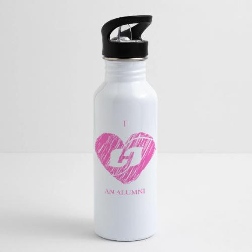 I HEART AN ALUMNI - 20 oz Water Bottle