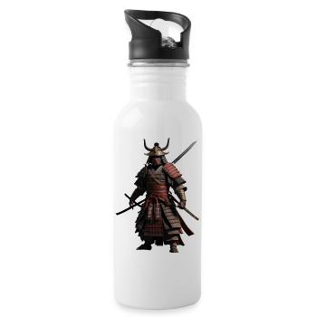 Samurai - 20 oz Water Bottle - white - Right