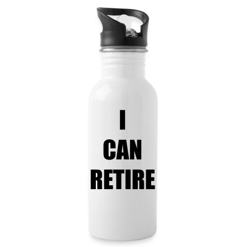 retire - 20 oz Water Bottle