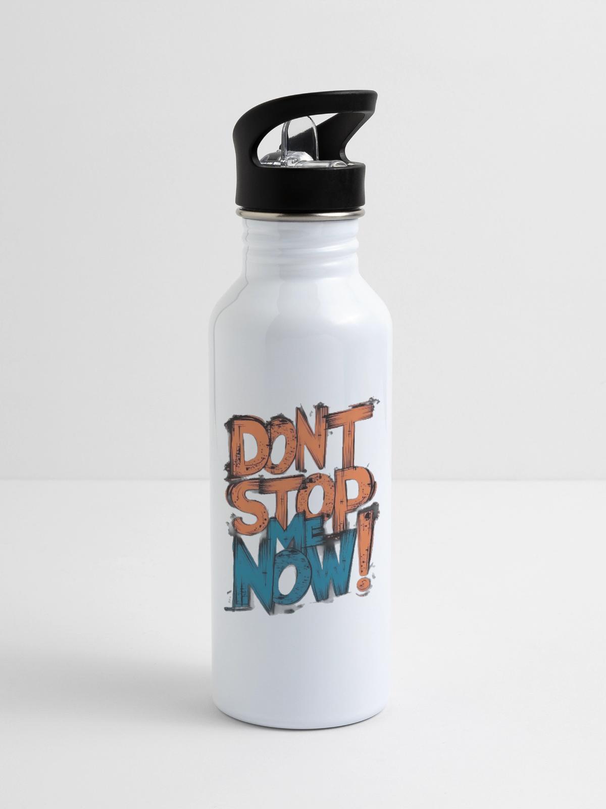 Limitless Energy Burst - 20 oz Water Bottle - white - Right