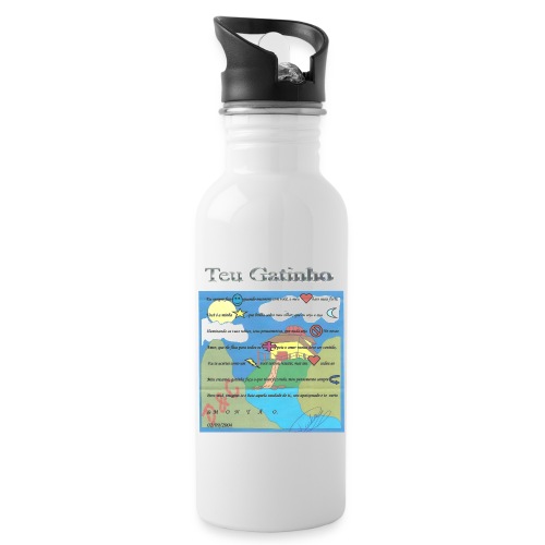 TEU GATINHO - 20 oz Water Bottle