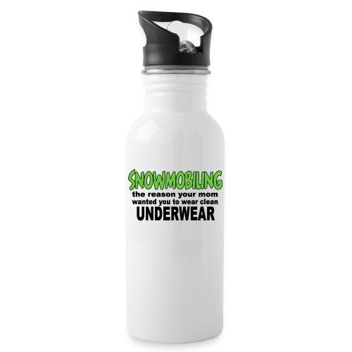 Snowmobiling Underwear - Water Bottle