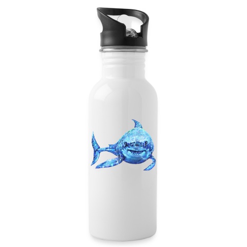 sharp shark - Water Bottle
