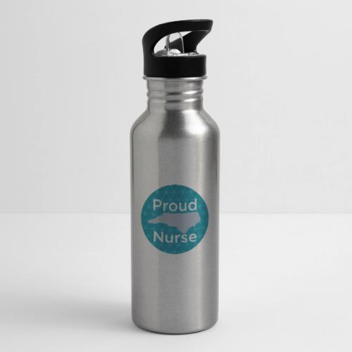 Proud NC nurse - 20 oz Water Bottle