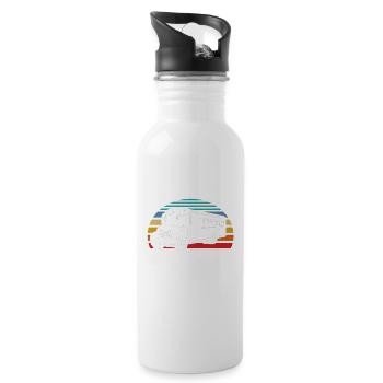 Math Math Lover Math Teacher Shirt Funny Math Gift - 20 oz Water Bottle - white - Right