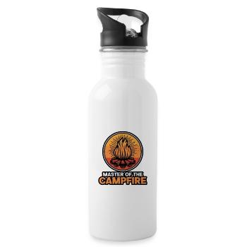 Master of Campfire - 20 oz Water Bottle - white - Right