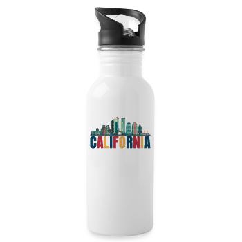 California - 20 oz Water Bottle - white - Right