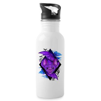 Bat Wings Classic T Shirt - 20 oz Water Bottle - white - Right
