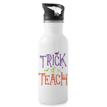 Trick Or Teach - 20 oz Water Bottle - white - Right