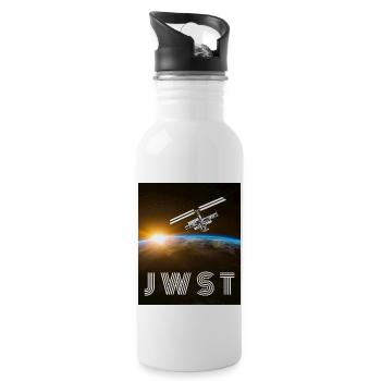 James Webb Space Telescope - 20 oz Water Bottle - white - Right