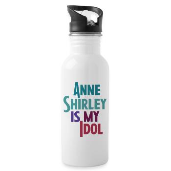 Anne Shirley is My Idol - 20 oz Water Bottle - white - Right