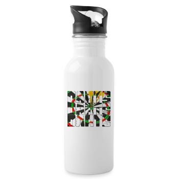 darts - 20 oz Water Bottle - white - Right