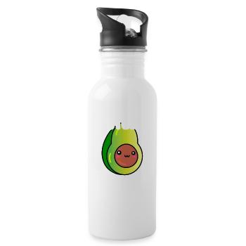 Future Avocado Lover - 20 oz Water Bottle - white - Right