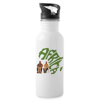 MAMA AFRICA - 20 oz Water Bottle - white - Right