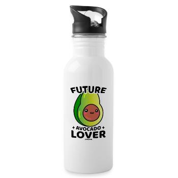 Future Avocado Lover - 20 oz Water Bottle - white - Right