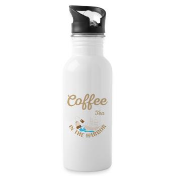 I Like My Coffee Black History Teacher Student - 20 oz Water Bottle - white - Right