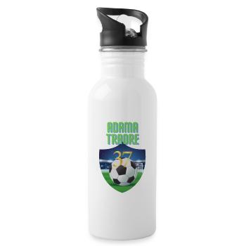 Adama Traore Say It Loud - 20 oz Water Bottle - white - Right
