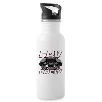 FPV Drone - 20 oz Water Bottle - white - Right