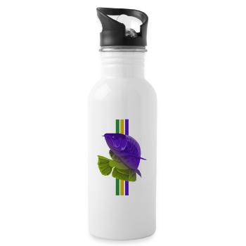Catfish Country - 20 oz Water Bottle - white - Right