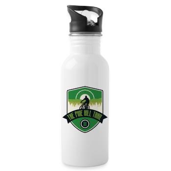 The Pine Hill Trail - Massachusetts - 20 oz Water Bottle - white - Right