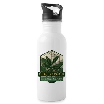 Cluj-Napoca Botanical Garden – Romania - 20 oz Water Bottle - white - Right