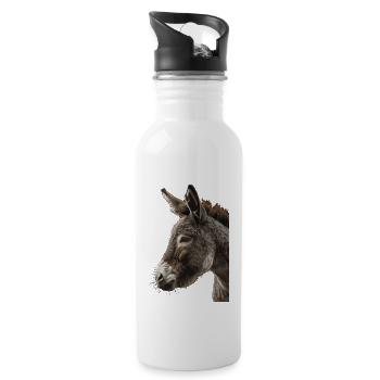Donkey - 20 oz Water Bottle - white - Right