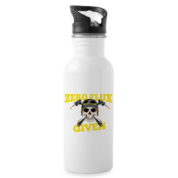 Zero Flux Given Welding Welder Weld - 20 oz Water Bottle - white - Right