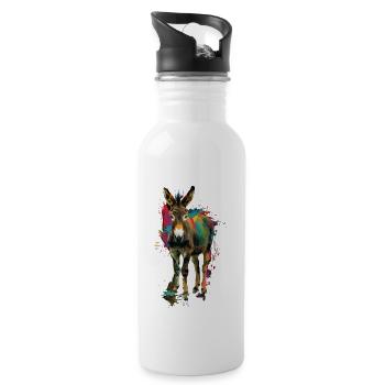 Donkey - 20 oz Water Bottle - white - Right