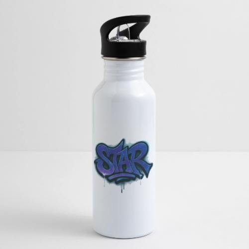 Cosmic STAR Graffiti Tag Tee - 20 oz Water Bottle