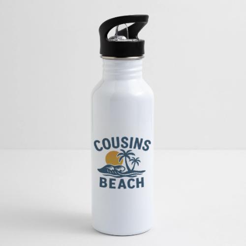 cousins beach t shirt - 20 oz Water Bottle